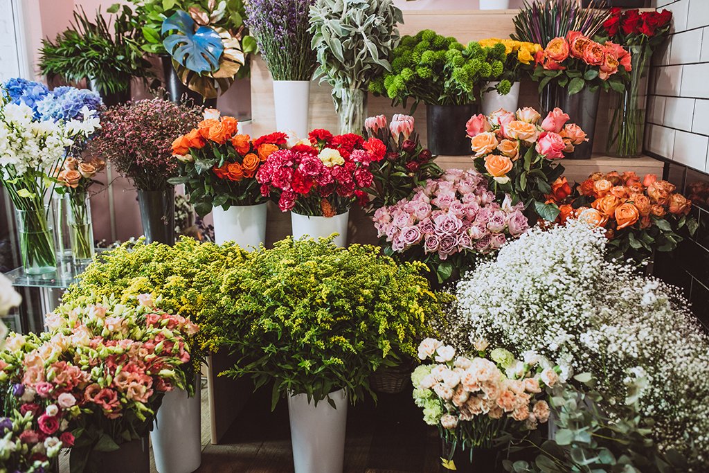 flower shop display