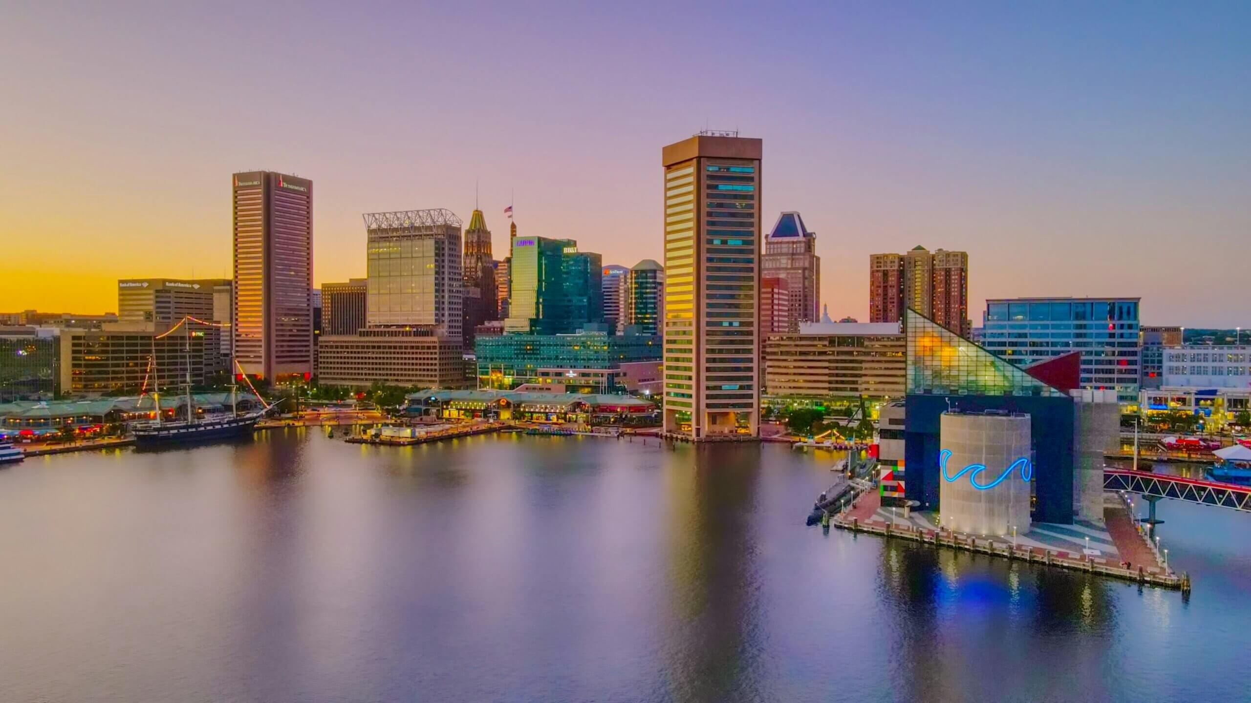 View of Baltimore Harbor